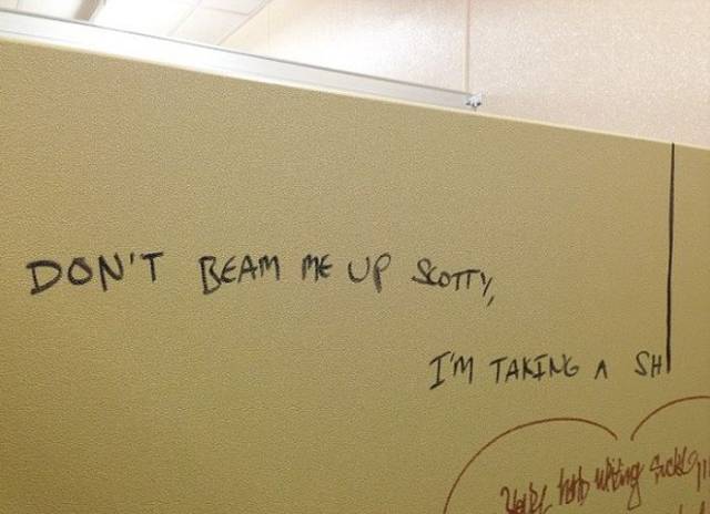 It’s Much More Fun Using A Public Toilet If You Stumble Upon Some Funny Graffiti There