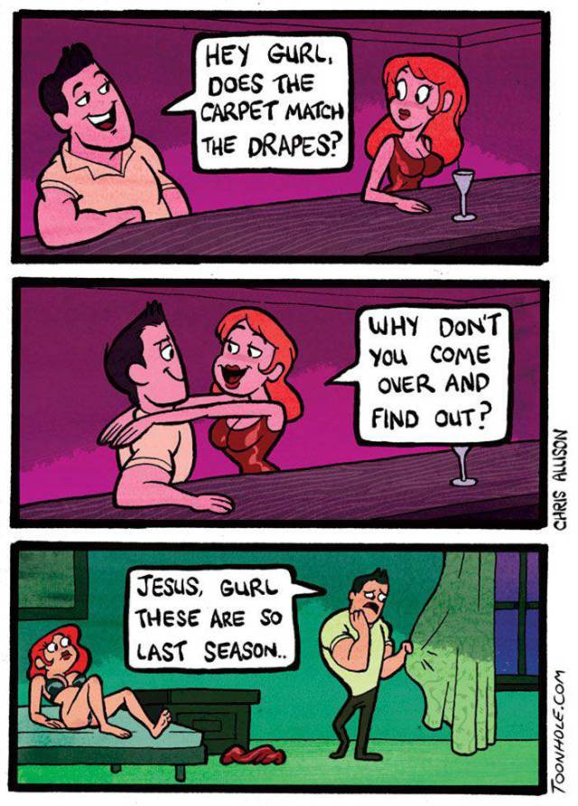 Funny Cartoons With Unexpected Ending (100 pics)