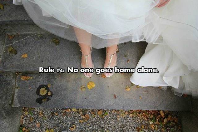 Basic Rules About How To Crash A Wedding