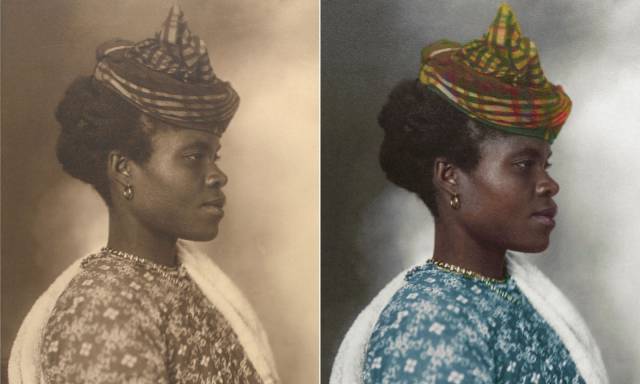 Colorized Black And White Photos Of Immigrants At Ellis Island