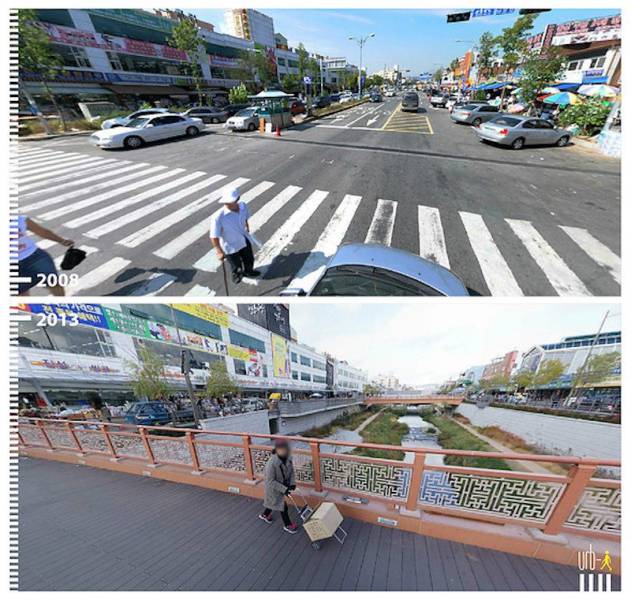 Amazing Transformations Of Public Spaces Caught On Google Street View