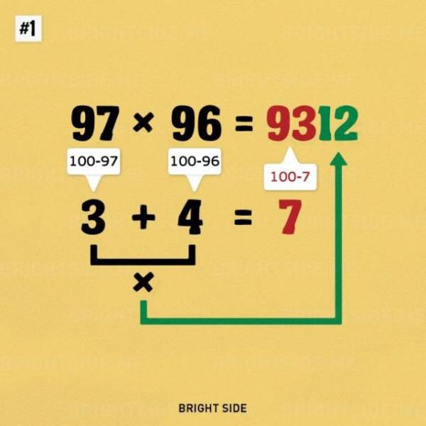 Cool And Simple Math Tricks 9 Pics Izismile