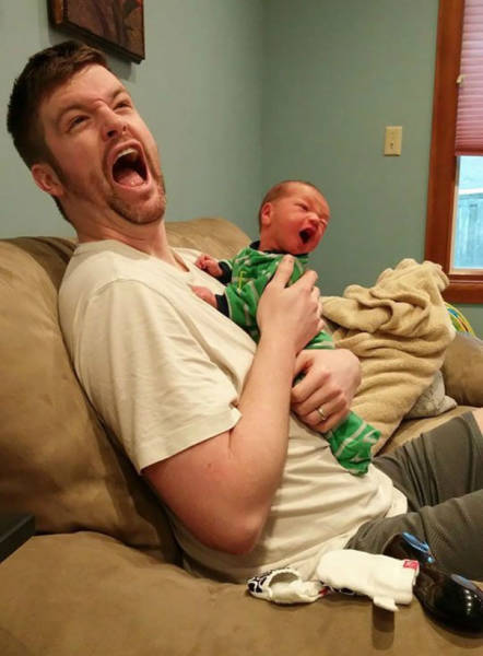 Sometimes There Are Some Pretty Funny Parent/Baby Moments
