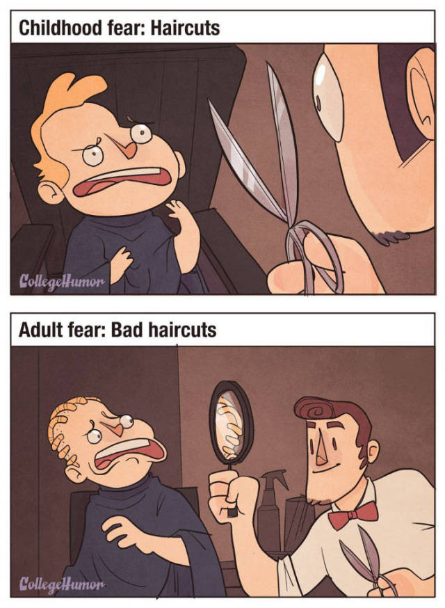 What Fears A Kid Compared To What Fears An Adult