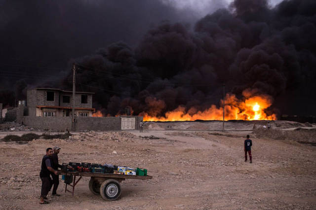 Striking Photos Showing What War Against ISIS On The Mosul’s Frontline Looks Like
