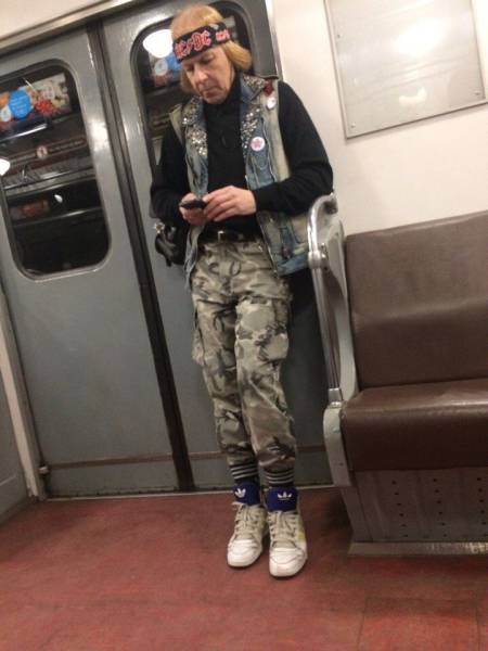You Can See All Kind Of Sh#t On The Subway