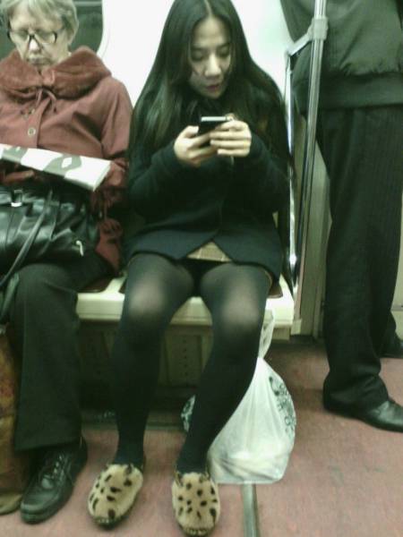 You Can See All Kind Of Sh#t On The Subway