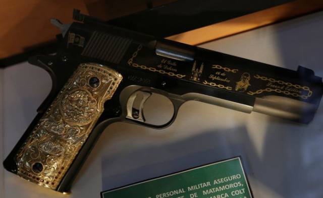 Drug Barons Really Liked Their Guns All Shiny