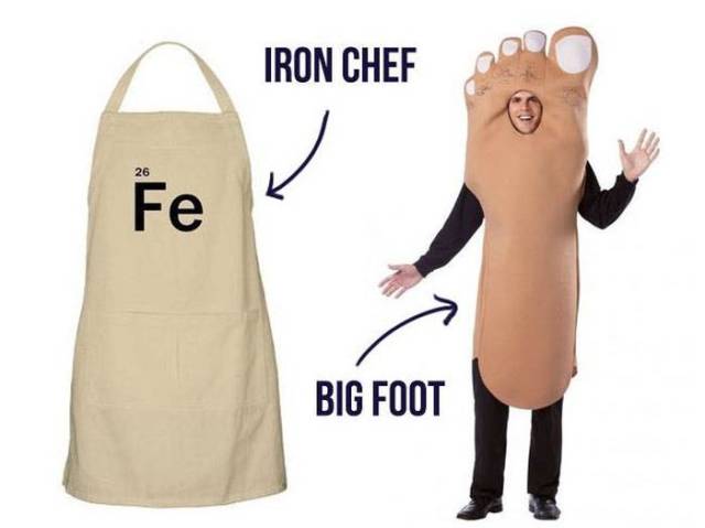 Clever People Created Funny Halloween Costumes Filled With Pun