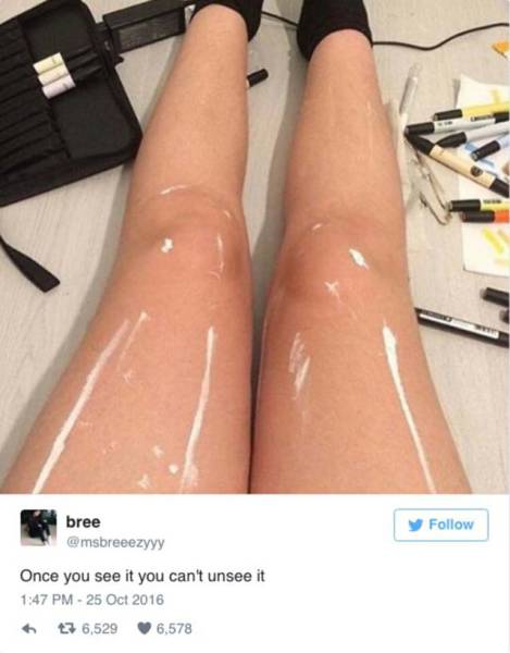 Photo Of This Girl’s Legs Look Like A Mind-Bending Optical Illusion That The Internet Can’t Get Over It