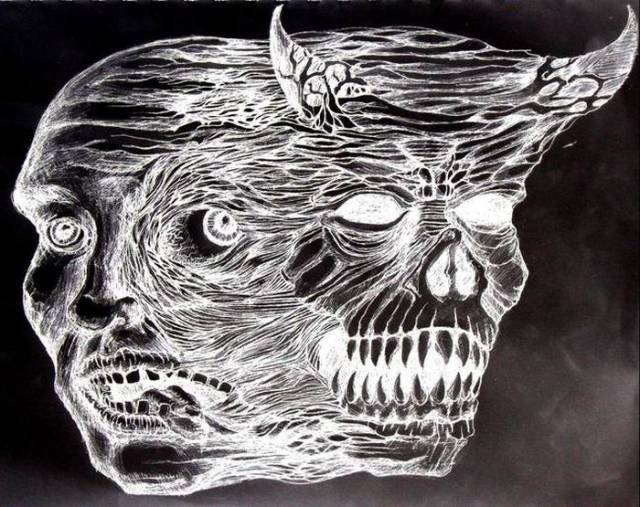 People Suffering From Schizophrenia Drew These Disturbing Images Which Are Actually Pretty Awesome