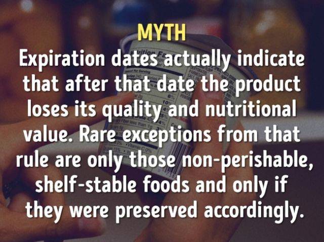 Myths And Truths About Food And Cooking