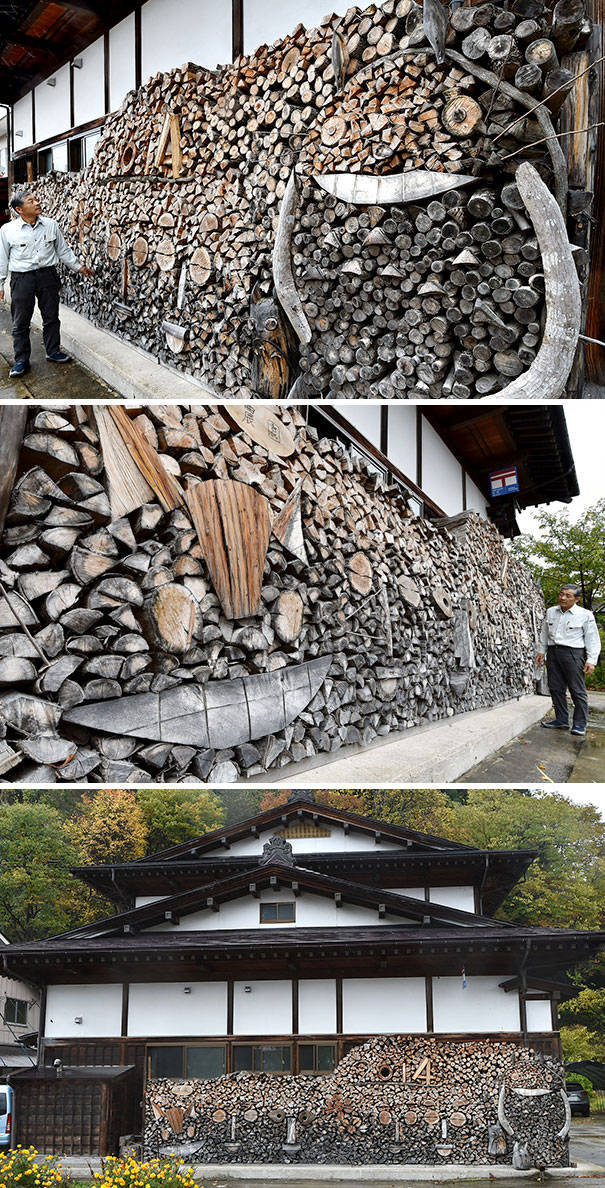 People Turned Firewood Stacking Into An Art