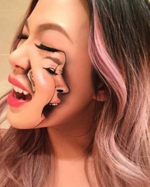 This Makeup Artist Is Also An Incredible Master Of Illusion