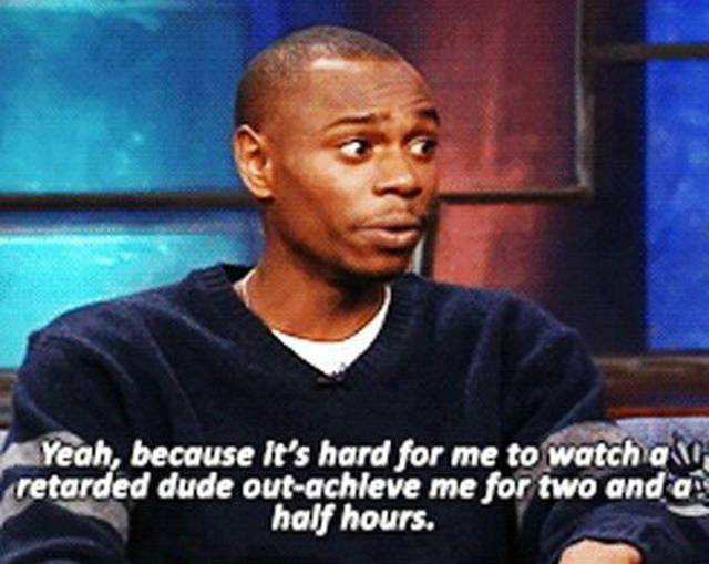 Comedian Dave Chappelle Tells Why The “Forrest Gump” Movie Makes Him Mad
