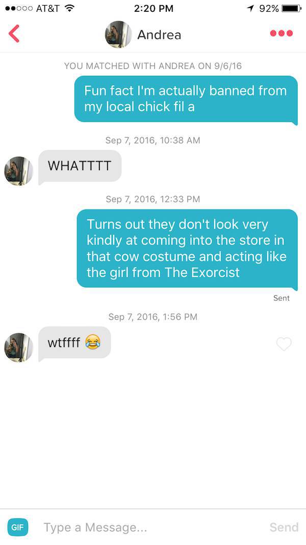 Guy Has Some Pretty Successful Tinder Pickup Lines Up His Sleeve