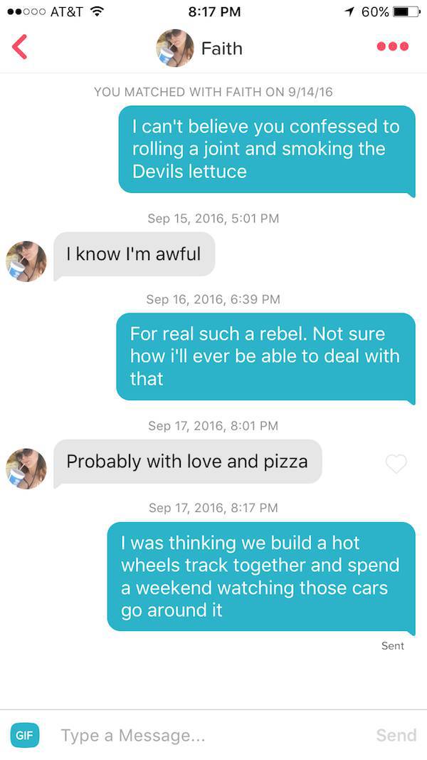 Guy Has Some Pretty Successful Tinder Pickup Lines Up His Sleeve