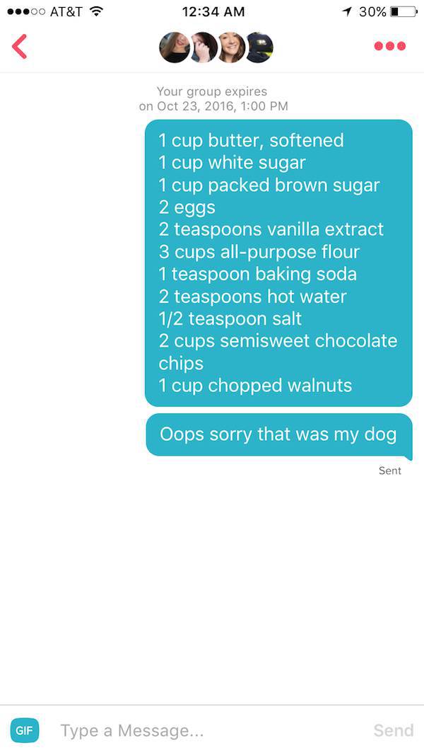 Guy Has Some Pretty Successful Tinder Pickup Lines Up His Sleeve