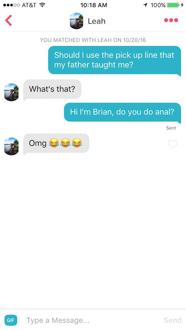 Guy Has Some Pretty Successful Tinder Pickup Lines Up His Sleeve