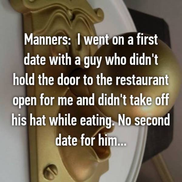People Explain Why A Second Date Was A No-No