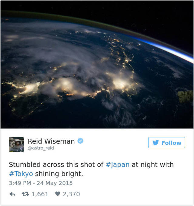 Stunning Views From Space That Astronauts See Everyday