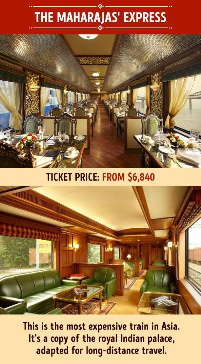 The Most Luxurious Trains Anyone Wish Could Take At Least Once