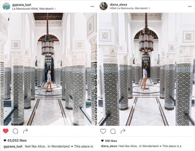 Travel Couple That Posts Their Adventures On Instagram Finds Out That They Have Copycats