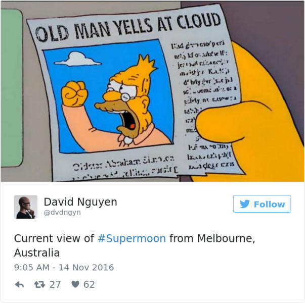 Supermoon Occurred Only Two Days Ago But The Internet Is Already Full With Supermoon Memes