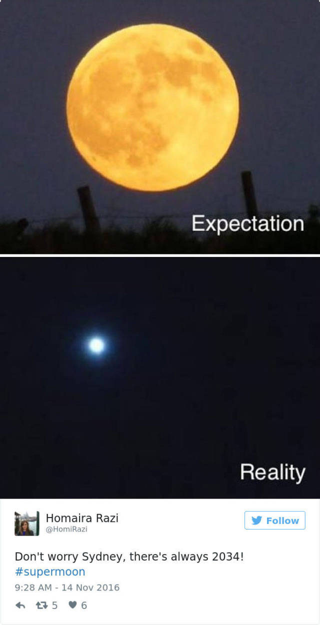 Supermoon Occurred Only Two Days Ago But The Internet Is Already Full With Supermoon Memes 43