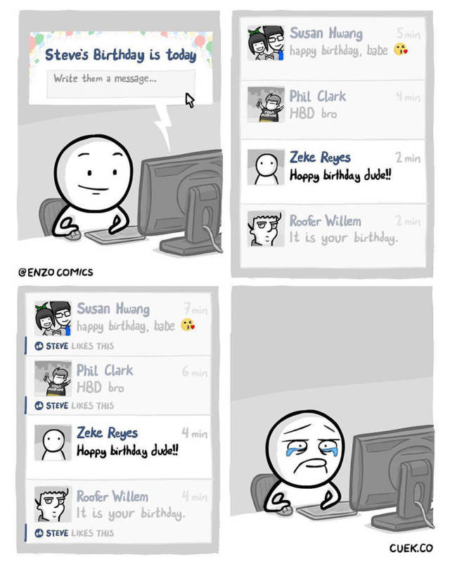 “Cheer Up, Emo Kid!” Is A Funny Webcomics Series With Unexpected Endings