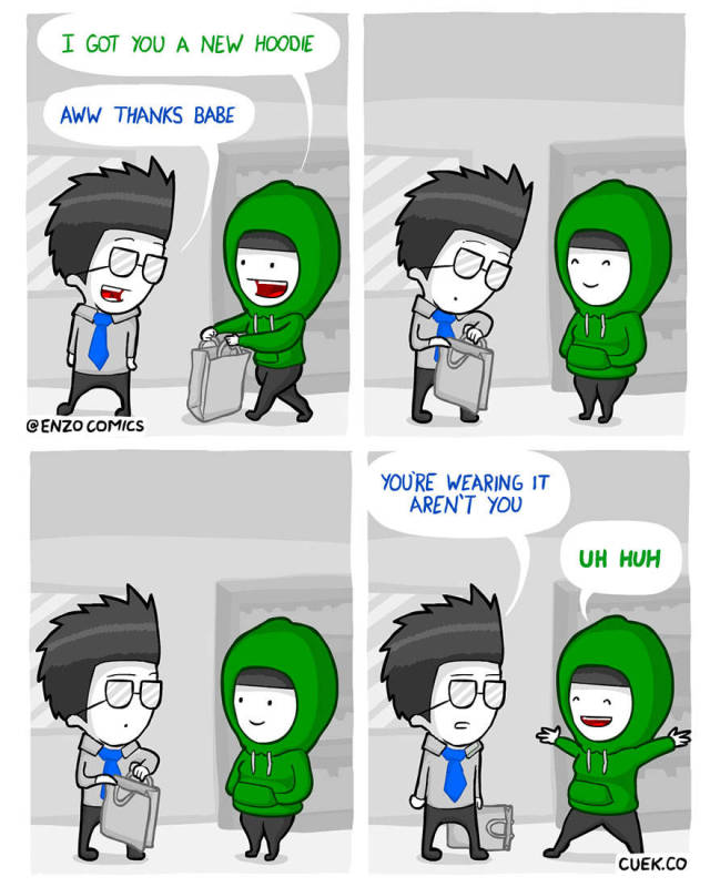 “Cheer Up, Emo Kid!” Is A Funny Webcomics Series With Unexpected Endings