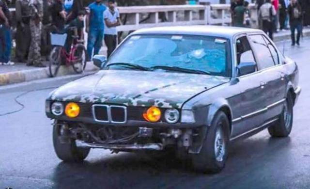Man Helps Rescue People In Iraq From ISIS Snipers Thanks To His Bulletproof BMW