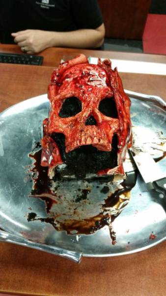 The Necro Nom-Nom-Nomicon Is The Coolest And Scariest Cake You’ll Ever See