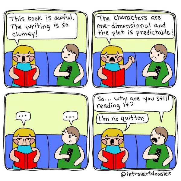 Only Book Lovers Will Understand These Comics And Find Them Funny