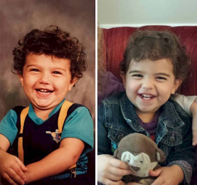Children That Are Their Parents’ Complete Lookalikes