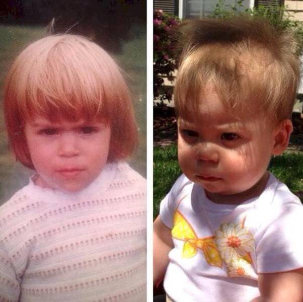 Children That Are Their Parents’ Complete Lookalikes