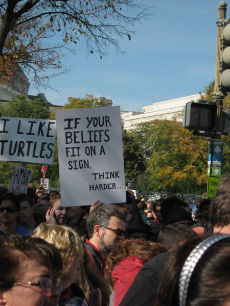 The Best Protest Signs Of All Time!