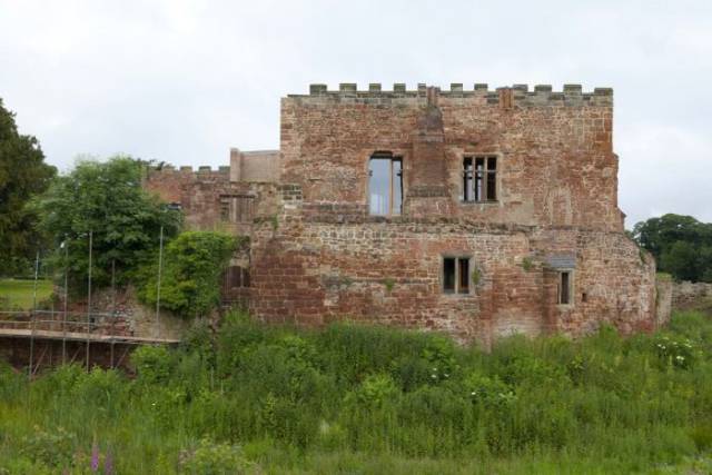 There Is Modern House Built Inside This Half-Destroyed Castle