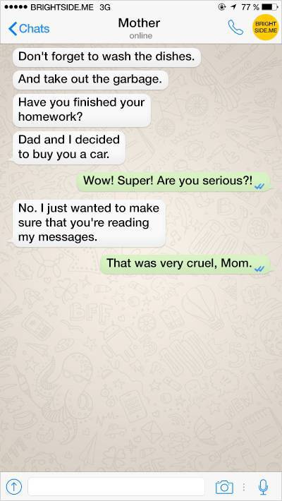 Hilarious Texts From Parents/Grandparents Who Aren