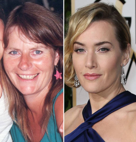 Celebrity Women Over 40 Pictured Next To Their Their Mothers At The Same Age