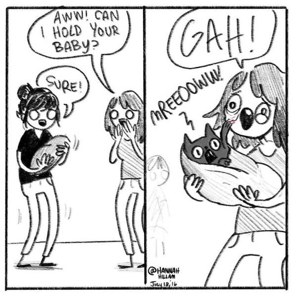 Funny Comics Of A ‘Cat Lady’ That Depicts What Life Really Is When You Have Cats