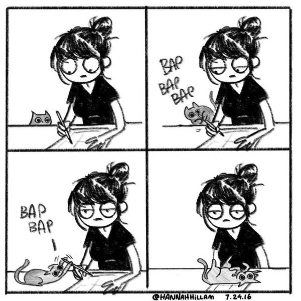 Funny Comics Of A ‘Cat Lady’ That Depicts What Life Really Is When You Have Cats