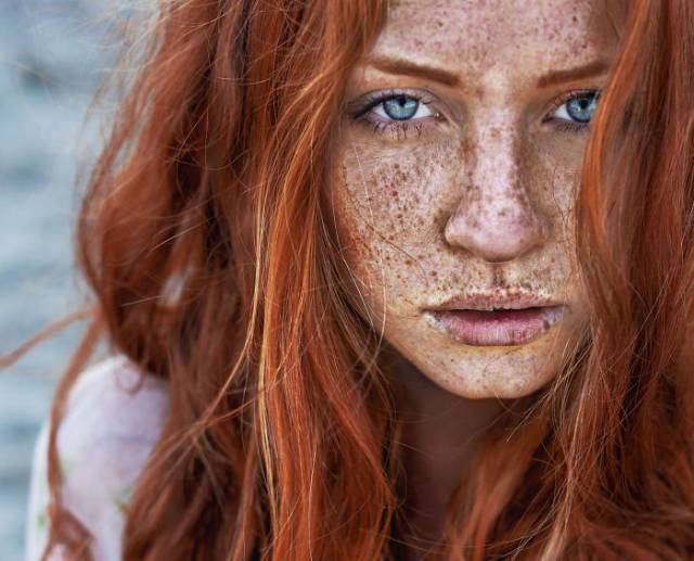 There Is Something About Red Hair Girls With Freckles