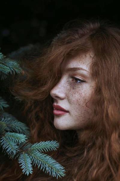 There Is Something About Red Hair Girls With Freckles