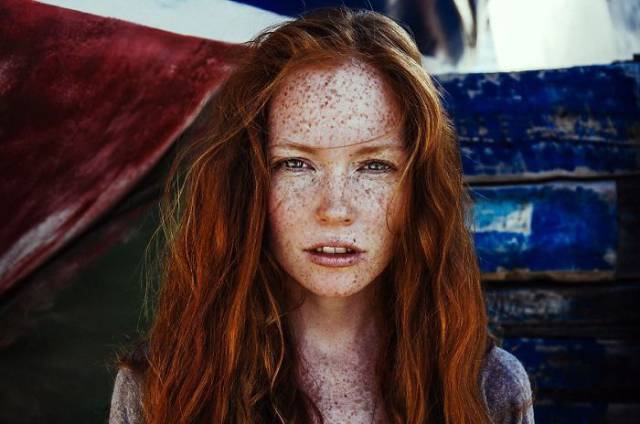 There Is Something About Red Hair Girls With Freckles