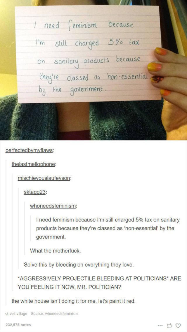 Funny Tumblr Posts That Will Make Laugh Any Feminist