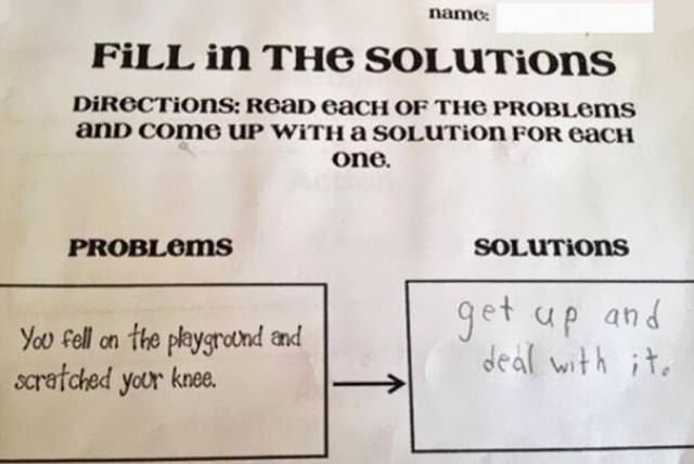 Kids Deliver Hilarious Answers To Exam Questions