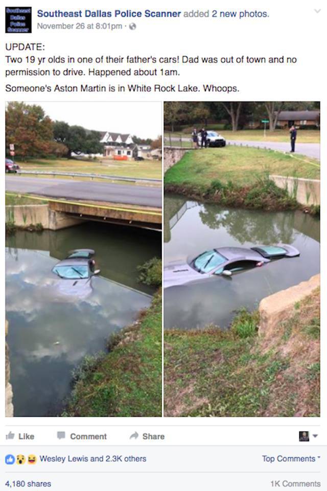 Teens Took Dad’s Aston Martin Without Permission And The Result Is No Surprising