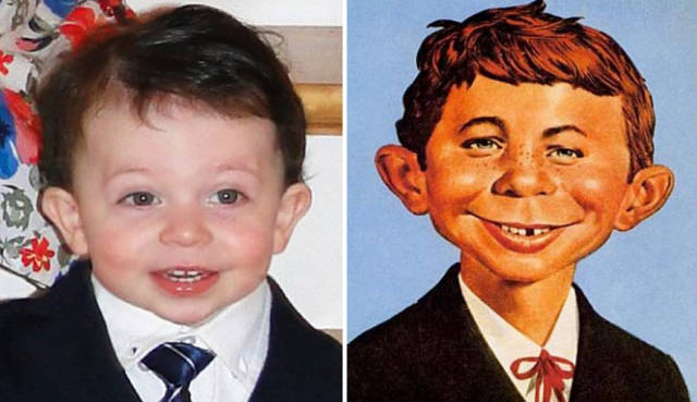 Celebrities And The Babies That Look Exactly Like Them