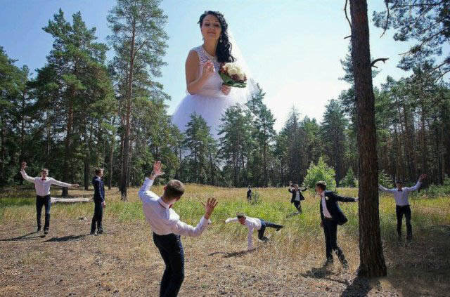 Amusing Wedding Pictures